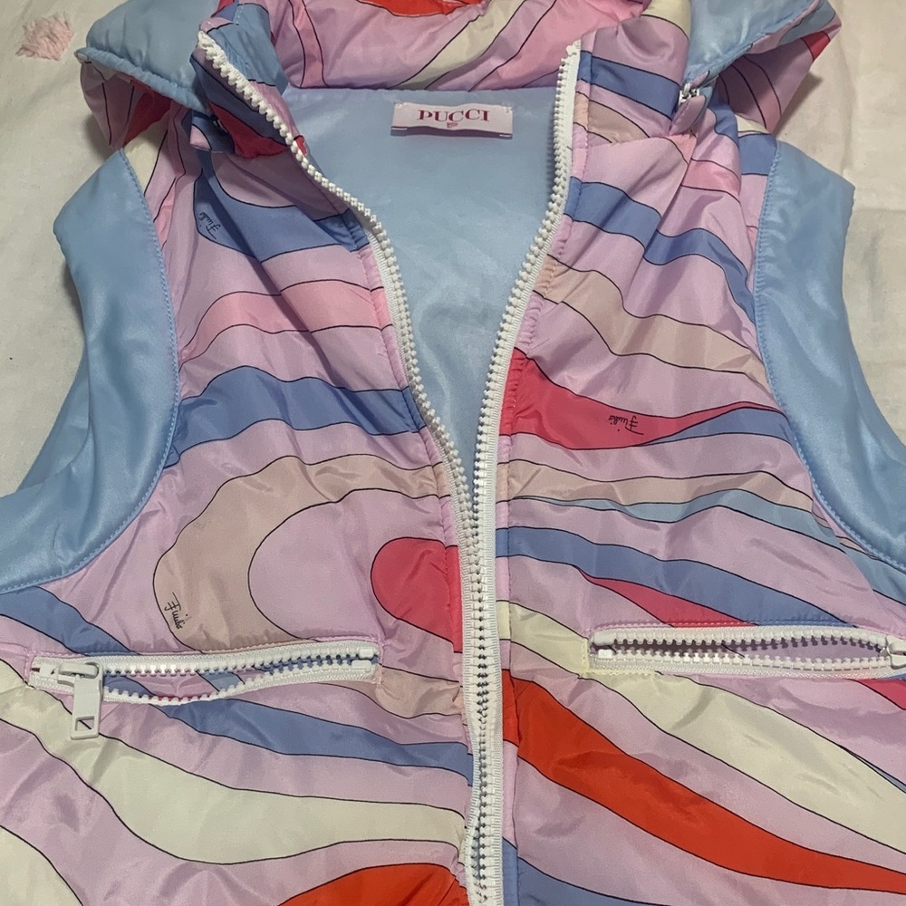 Emilio Pucci Multicolor Kids Vest